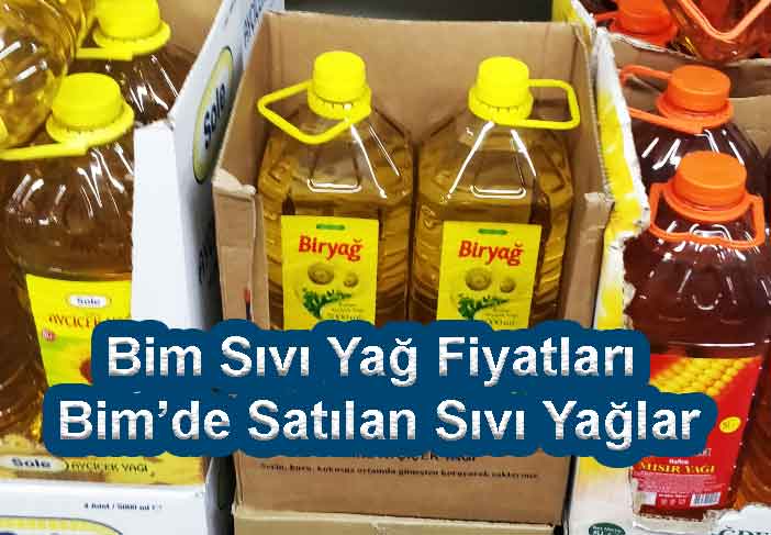 Bim Sıvı Yağ Fiyatları